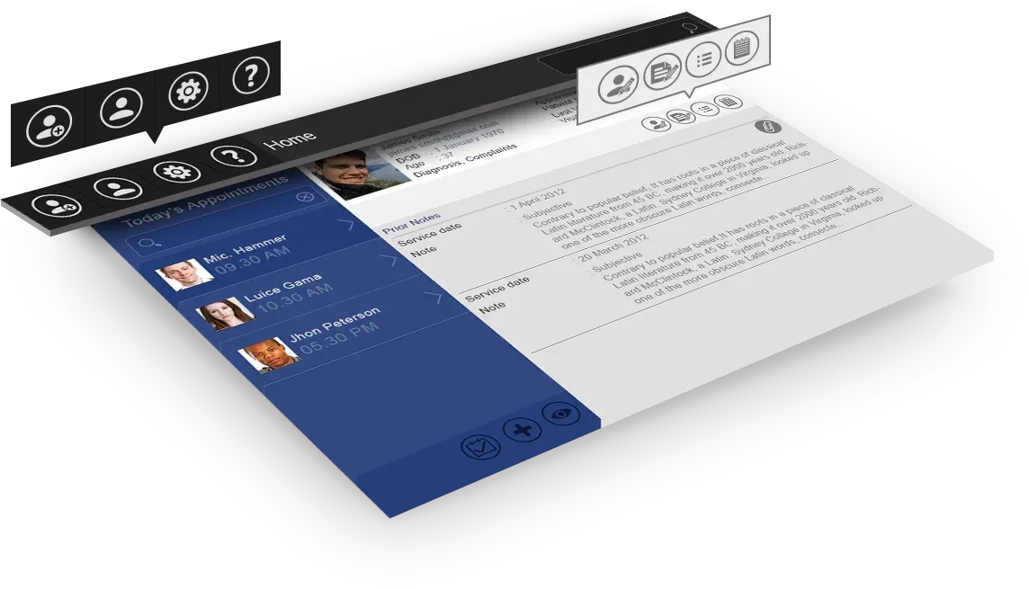 Quick screen