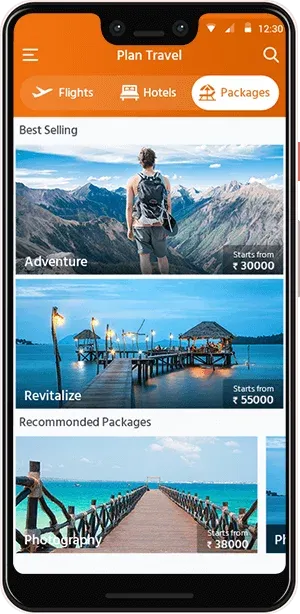 top travel app development services